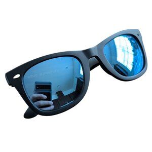 🕶️ NWT - Revo FORGE Matte Black - Blue Lenses Sunglasses - Never Worn 🕶️